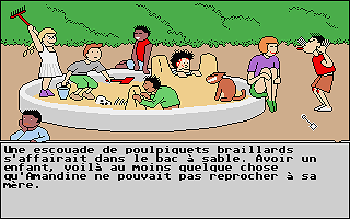 Égérie (L') atari screenshot